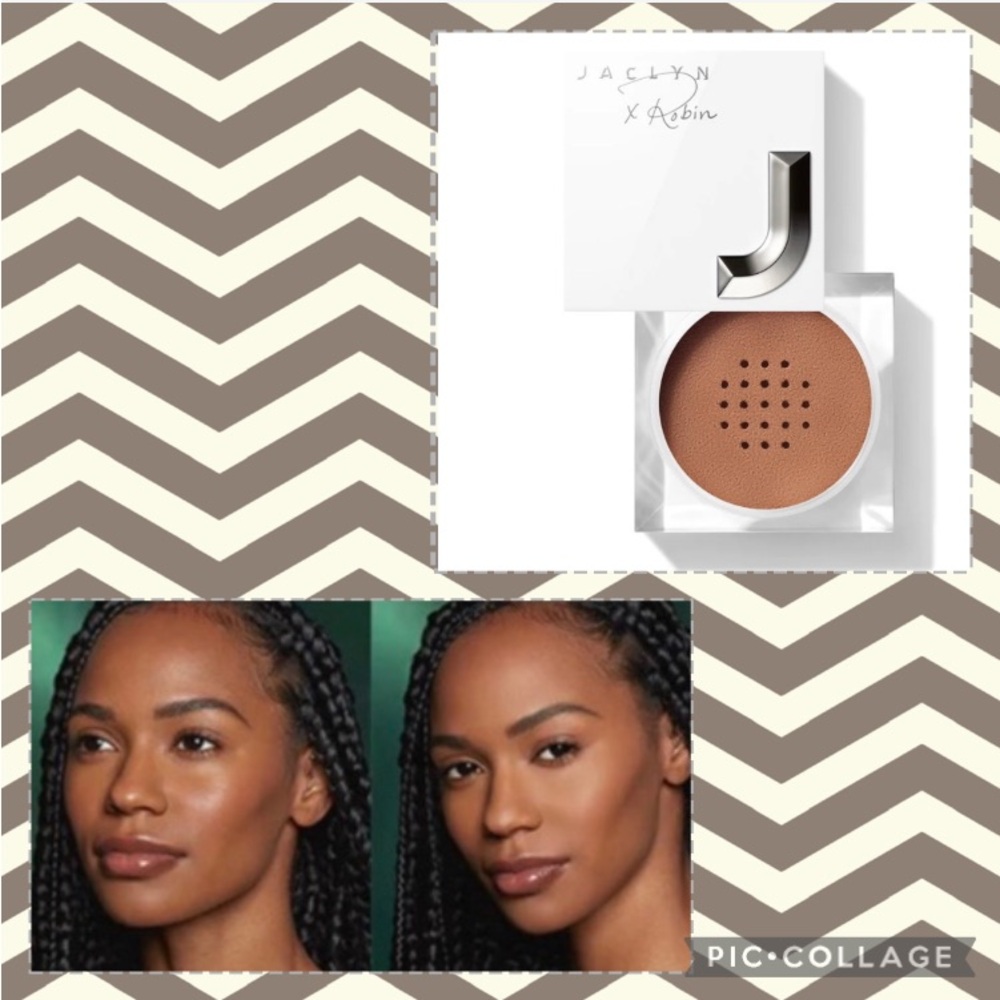 JACLYN COSMETICS- JACLYN X ROBYN COLLAB ON THIS POWER MOVE LOOSE FACE POWDER nwt